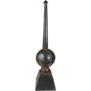 Clayre & Eef Decoratie Ornament Zwart IJzer