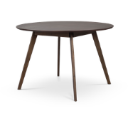 Yumi houten eettafel donker eiken - Ø115 cm