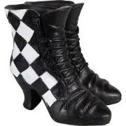 Clayre & Eef Decoratie Schoenen Zwart Wit Polyresin