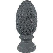 Clayre & Eef Decoratie Dennenappel Grijs Steen