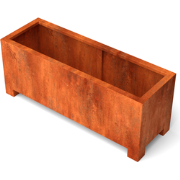 Artesa plantenbakken cortenstaal 2000x500x600 mm