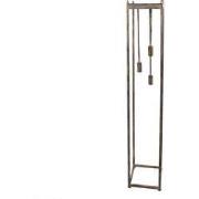 Clayre & Eef Vloerlamp Koperkleurig Metaal