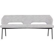 MUST Living Bench Bloom 190,86x190x57 cm, polaris light grey