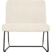 MUST Living Lounge chair Zola,80x78x80 cm, glossy natural