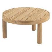 Finn salontafel teak 60 cm dia. H32 cm 4SO