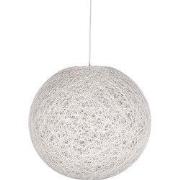 LABEL51 Hanglamp Twist - Wit - Vlas - L