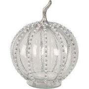 Clayre & Eef Decoratie Pompoen Transparant Glas