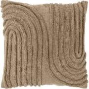 Unique Living - Sierkussen Maeve Taupe -45x45cm