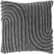 Unique Living - Sierkussen Maeve Dark Grey -45x45cm