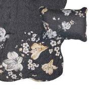 Clayre & Eef Bedsprei Grijs Beige Polyester