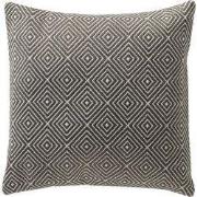 Dutch Decor VERANO - kussenhoes 45x45 cm - waterafstotend - Charcoal G...