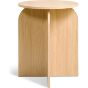 Bijzettafel Felix - Naturel Ø45