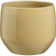 Mica Decorations Bloempot Matteo - 27x27x24 cm - Terracotta - Taupe