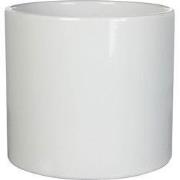 Mica Decorations Era Bloempot - 19x19x17 cm - Keramiek - Wit