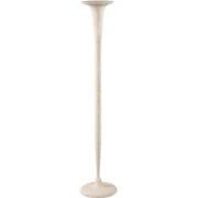 PTMD Kandelaar Krish - 14x14x74 cm - Ijzer - Creme