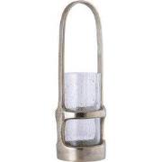 PTMD Lantaarn Rahana - 15x15x49 cm - Aluminium - Goud