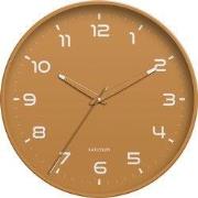 Karlsson - Wandklok Orgullo - Okergeel- Ø40cm