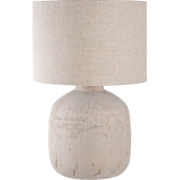 Maxim tafellamp van keramiek beige - Ø 30 x 46,5 cm