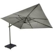 Cavalo parasol aluminium dark grey 300x220/8 dark grey