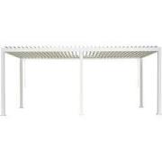 Overkapping vierkant L Rota 360 cm x 600 cm Matt white