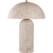 Florian tafellamp van papier maché grijs - Ø 36,5 x 49,5 cm