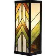Lumilamp Wandlamp Tiffany Beige Glas