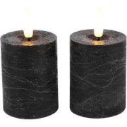 Ledkaars Lyon ro 5x5x9 cm zwart s2