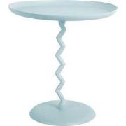 Bijzettafel Zig Zag - Zachtblauw - Ø40cm