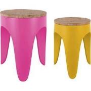 Stool Set Double Funky
