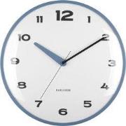 Wall Clock Brisk Dome