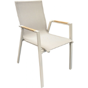 Trestino Altona Tuinstoel - Latte