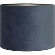 Light & Living - kap - Velours - blauw - textiel - Ø 25cm - E27 - 2225...
