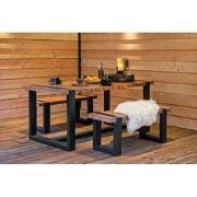 Teak dinnerset Wellington Tuindeco