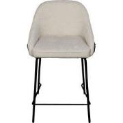 Barstoel Beige - Zithoogte 65cm - Scandinavisch - Stoel Maxime - Set v...