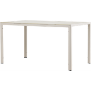 Joas polywood tuin eettafel beige - 140 x 90 cm