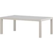 Glen aluminium tuin salontafel beige - 120 x 45 cm