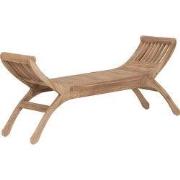 MUST Living Bench Cleopatra large,53x105x30 cm, rustic teakwood