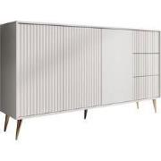 Meubella - Dressoir Winq - Wit - 180 cm