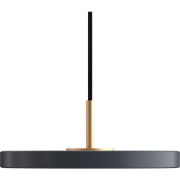 Asteria micro hanglamp anthracite grey - met koordset - Ø 15 cm