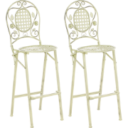 BIVIO - Tuinbarkruk set van 2 - Lichtgroen - IJzer