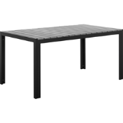 COMO  - Tuintafel - Grijs - 90 x 150 cm - Kunsthout