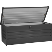 CEBROSA L - Kussenbox - Grafietgrijs - Staal