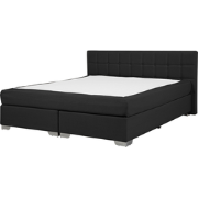 ADMIRAL  - Boxspringbed - Zwart - 160 x 200 cm - Polyester