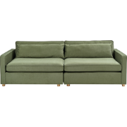 VINSTRA - Driezitsbank - Groen - Polyester