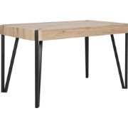 CAMBELL - Eettafel - Lichte houtkleur - 80 x 130 cm - MDF