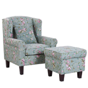 HAMAR - Fauteuil - Groen - Polyester