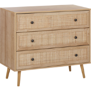 PONCA - Commode - Lichte houtkleur - Vezelplaat