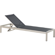 FOSSATO  - Strandstoel - Zwart - Aluminium