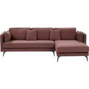 ALTAN - Hoekbank - Bordeaux - Linkszijdig - Polyester