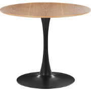 BOCA  - Ronde eettafel - Lichte houtkleur - 90 cm - MDF